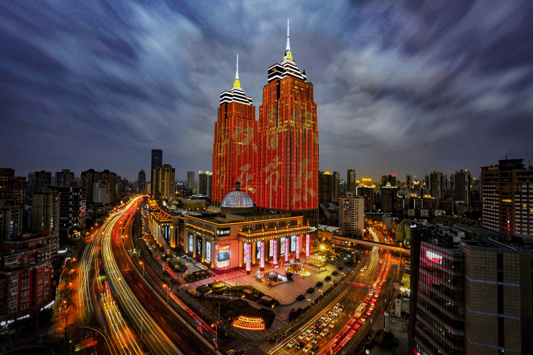 (1) 徐天明 手机：13917945134 作品名：环球港夜景.jpg