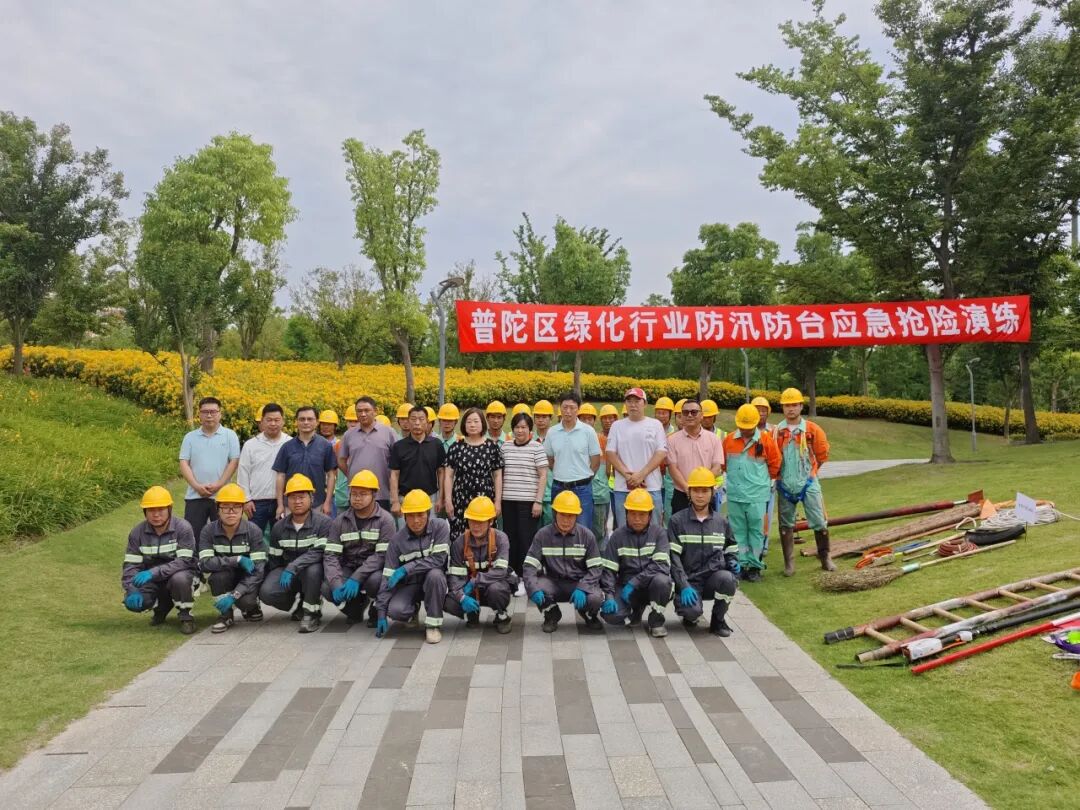 防汛防台齐发力 守护绿化安全防线