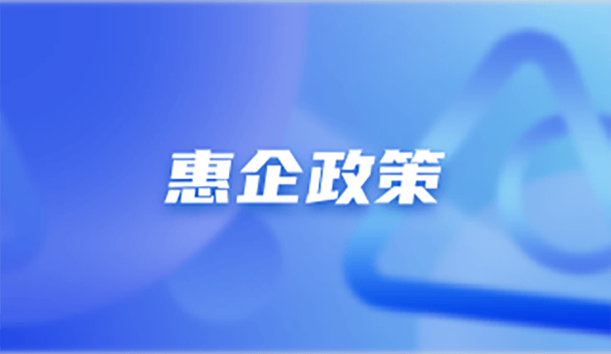 惠企政策
