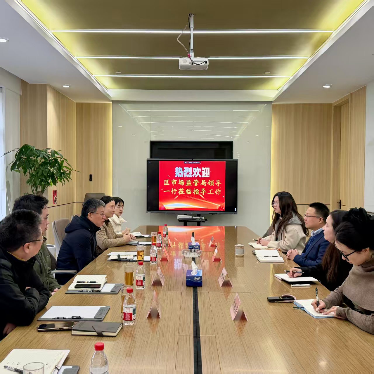 区市场监管局党组书记、局长虞亚光带队走访调研上海金田铜业有限公司