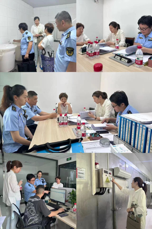 陈佳琳副局长带队对辖区内肉制品生产企业凤石进行了专项检查