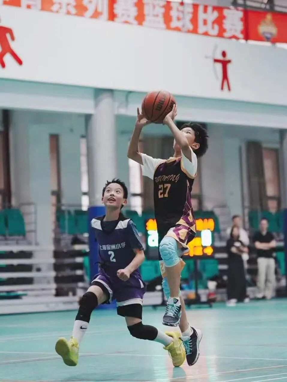 球场逐梦·青春同行——“星耀普陀”2026年普陀区青少年体育系列赛五对五篮球比赛圆满收官！